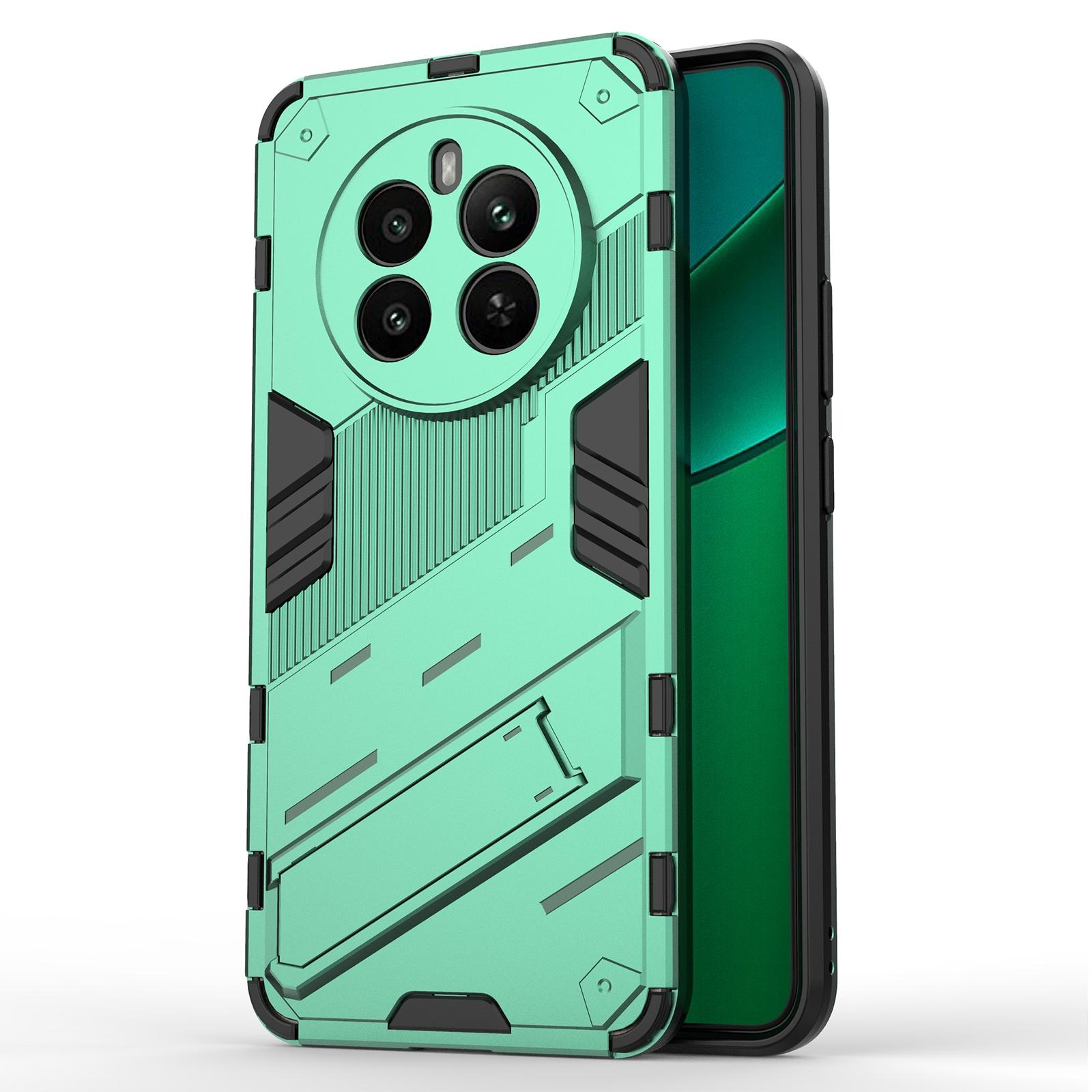 

For Realme 12 4G/12+ 5G Case Kickstand PC+TPU Protective Tough Phone Cover G