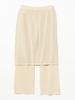 B:MING LIFE STORE by BEAMS Women's Mesh Knit Skirt and Pants, IVORY, One Size