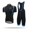 XINTOWN Mens Short Sleeve Cycling Bib Shorts Set Breathable Wear