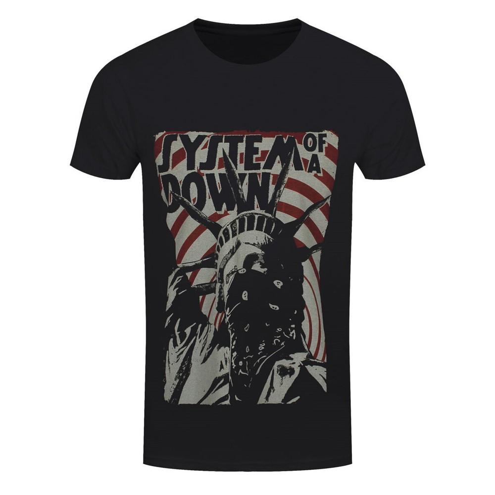 System Of A Down TShirt Liberty Bandit Official Band Black New Unisex T-Shirt M