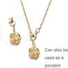 5pcs Portable Alloy Jewelry Clasps Delicate Rust-proof Bracelets Clasps Universal Jewelry Findings DIY Crafts