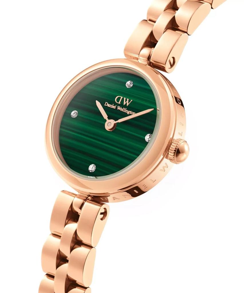 OROLOGIO DA DONNA DANIEL WELLINGTON Elan Lumine Malachite Oro Rosa 22mm DW00100721 + SCATOLA (zw522c)