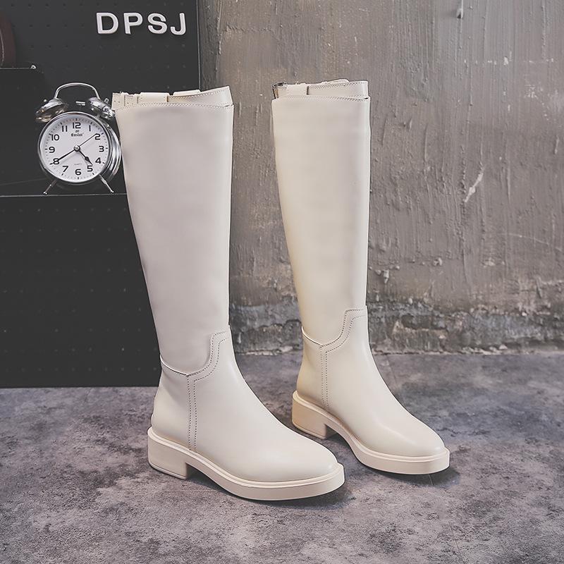 Mujer Rodilla Longitud Tacón Grueso Cierre Cremallera Charol Botas de Tubo  Alto Cabeza Cuadrada Mujer Tacón Alto Botas Knight comprar a buen precio —  entrega gratuita, reseñas reales con fotos — Joom