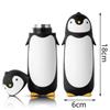 280ml Penguin Thermos Bottle Double Wall Vacuum Water Bottle Penguin Insulating Bottle  Office