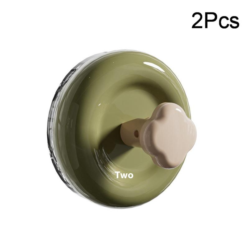 Punch-Free, Heavy-Duty Hook, Adhesive Suction Cup for Entryway Key and Hat Storage