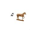 Modern Abstract Thinker Horse Statue Decorative Figurine Collection for Shelf Desk Home Office