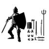 3D Printed Toy Figure Decorative Desk Crafts Multi-Jointed Robot Action Figure Collectible Action Figure for Collectors Desktop