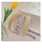 French Retro High Crown Wide-Brimmed Plush Headband for Face Washing and Outings