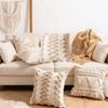 Hidden Zipper Sofa Cushion Case Modern Pillow Case Bohemian Fringe Pillow Cover  Inn