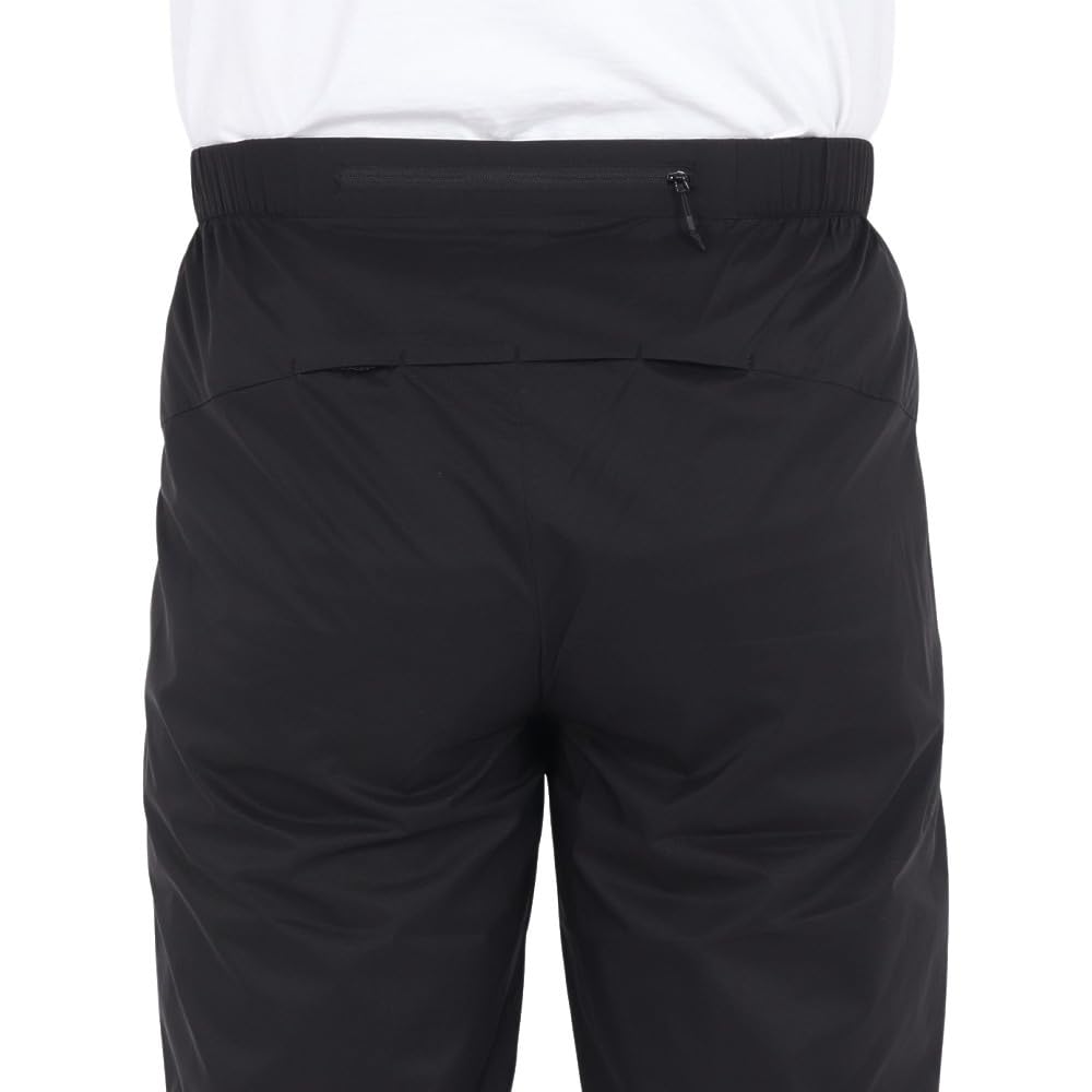 The North Face Swallowtail Vent Long Size XL Pants, Men's, Water-Repellent, Lightweight, Windproof, Anti-Static, Black,