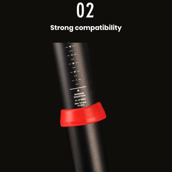 Silicon Ring Waterproof Mud Proof High Elasticity Wide Compatibility Flexible Protection Cycling Equipment