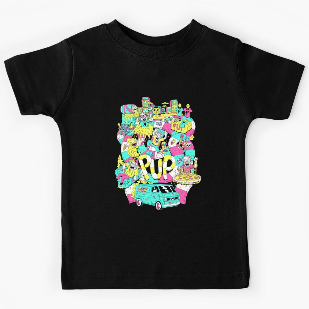 PUP band logo (2) Kids T-Shirt 130
