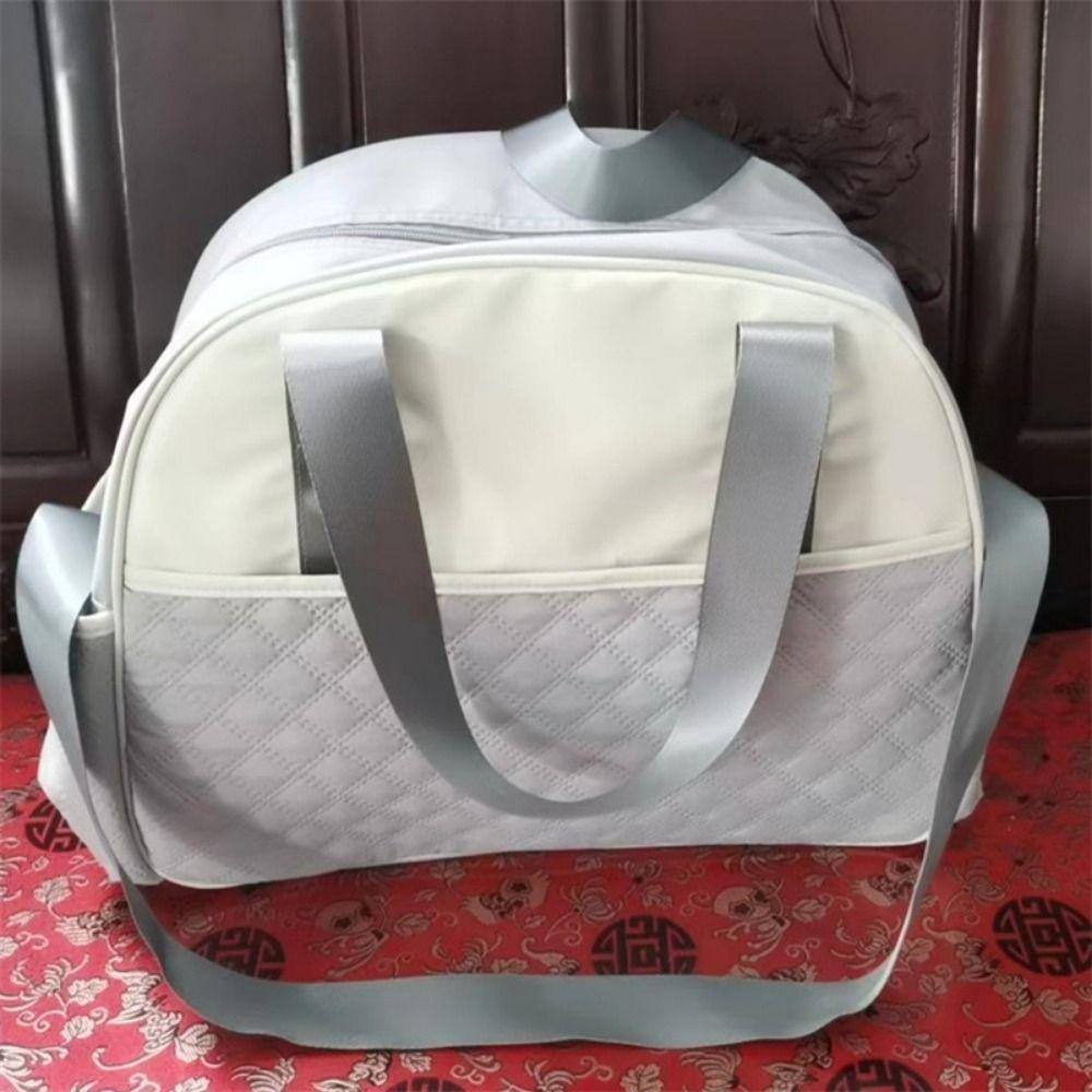 Bear Pattern Cartoon Mommy Bag Large Capacity Portable Diaper Bag Mommy Crossbody Bag Daily Use