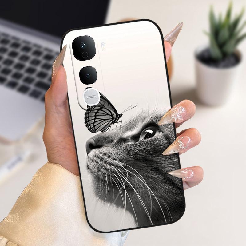 For Vivo Y400 Pro Y400Pro 5G Case Stylish Soft TPU Silicone Back Cover Bumper For Vivo Y400 4G 5G Phone Case V2506 Protect Shell