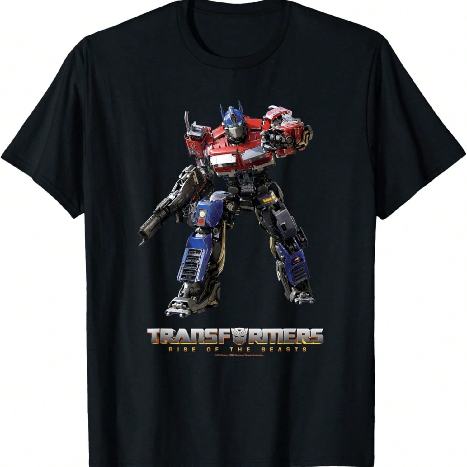 Rise Of The Beasts Optimus Prime Full Body T-Shirt S разноцветный