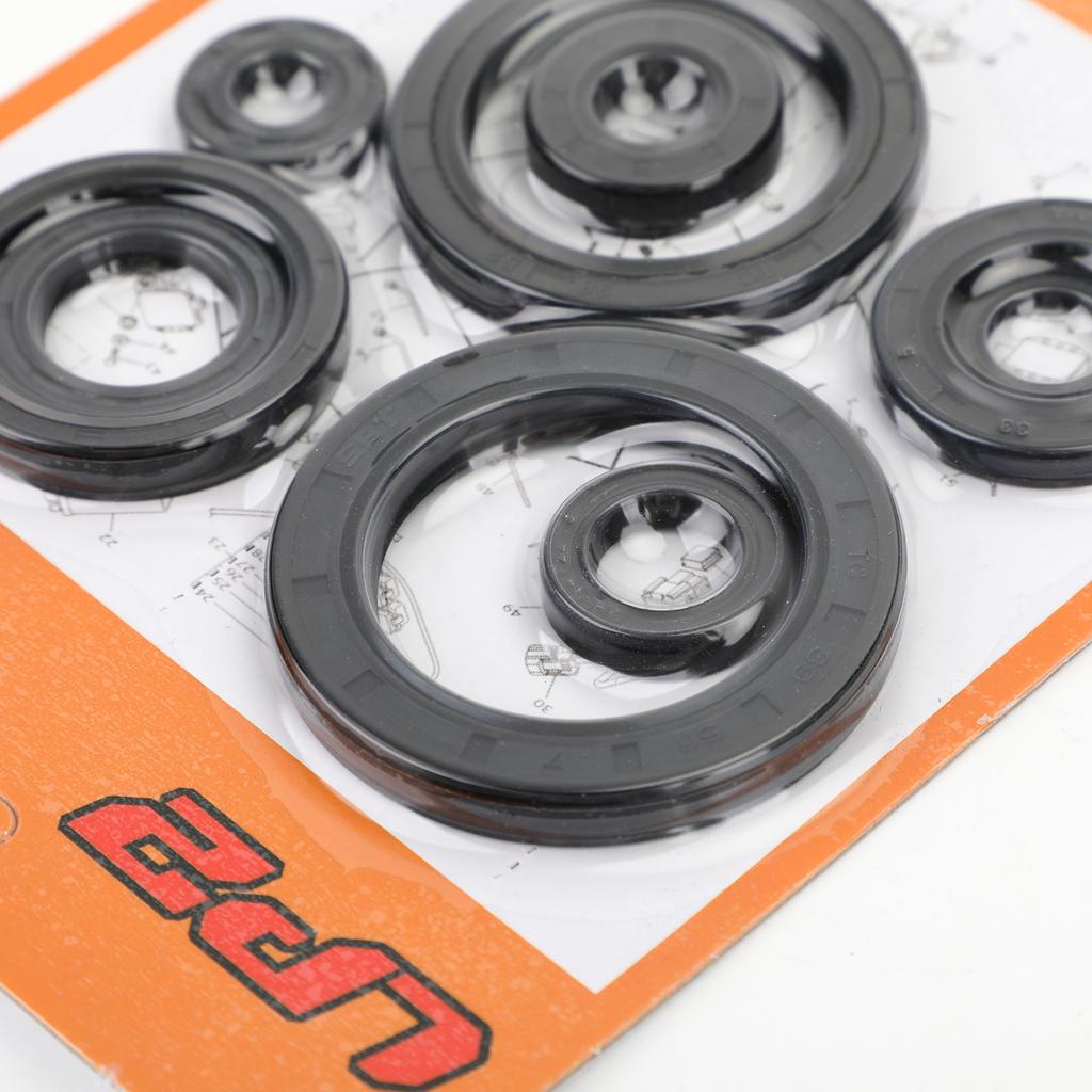 10 Stück Motoröl Dichtungssatz Set für Honda CRF450R CRF 450 2002-2006 2005 2004 2003