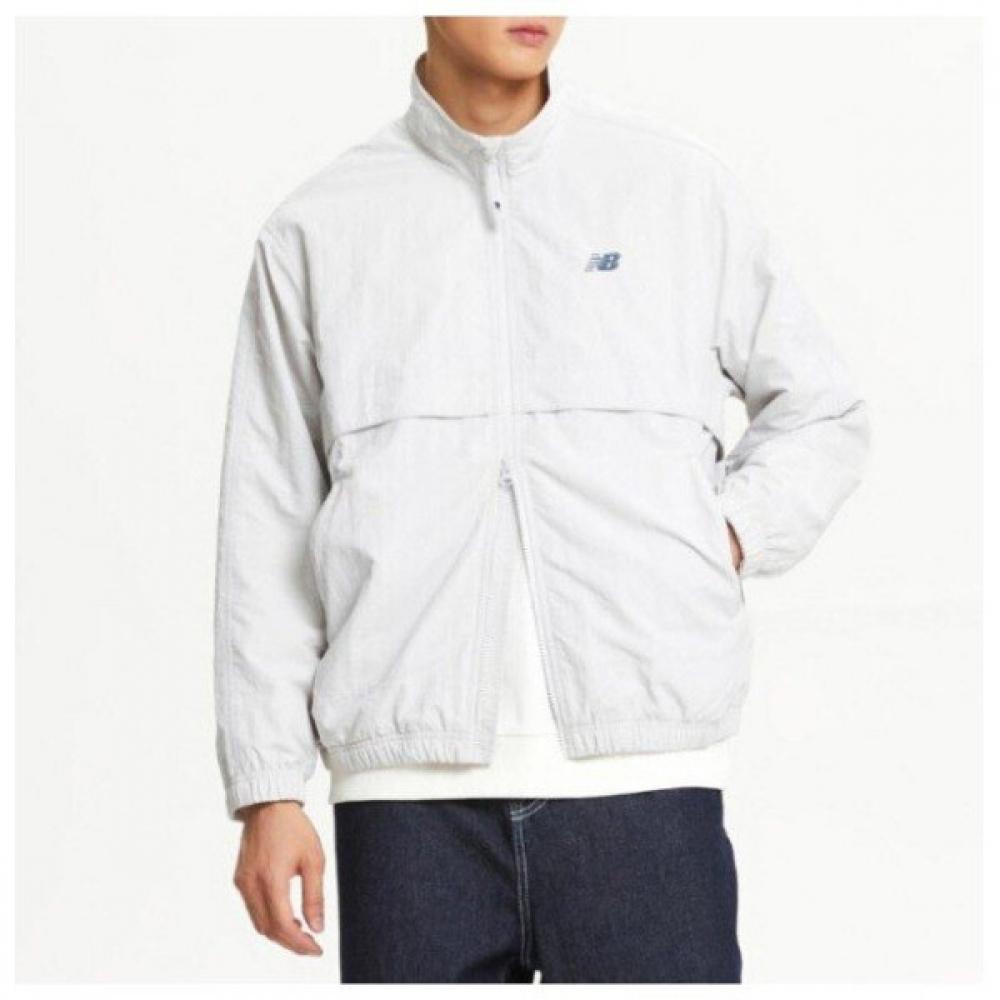 

New Balance Unisex Ess Heritage Warm Up Jacket Kqj Nbnae31313 16 Gray series/100