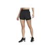 Nike Dri-FIT One Solid Elastic Waist Regular Shorts Women Bottoms Black DX6013-010