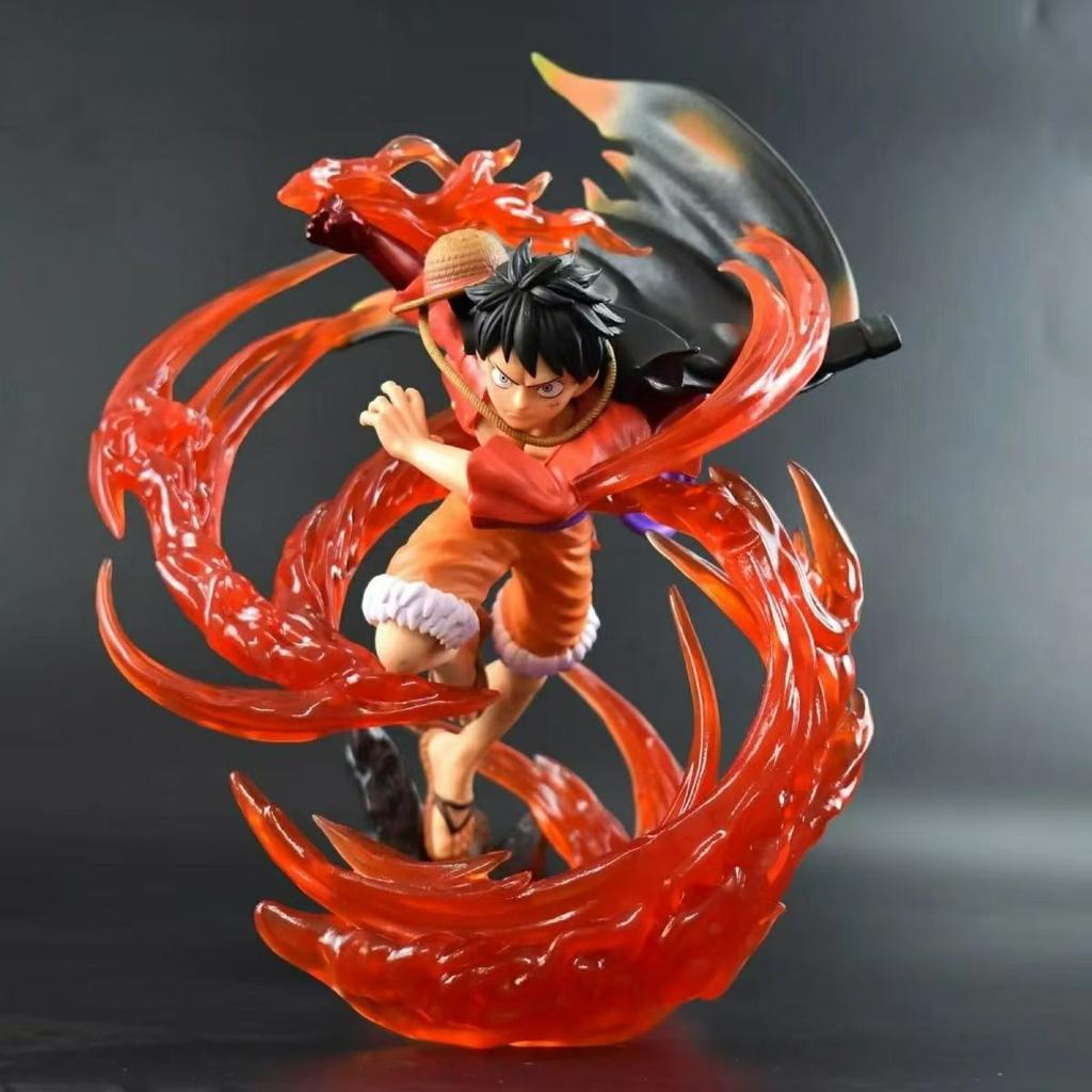 Anime One Piece Straw Hat Nika Monkey D Luffy GK Action Figure Model 23-27cm Pvc Statue Collection Decoration Boyfriend Toy Gift