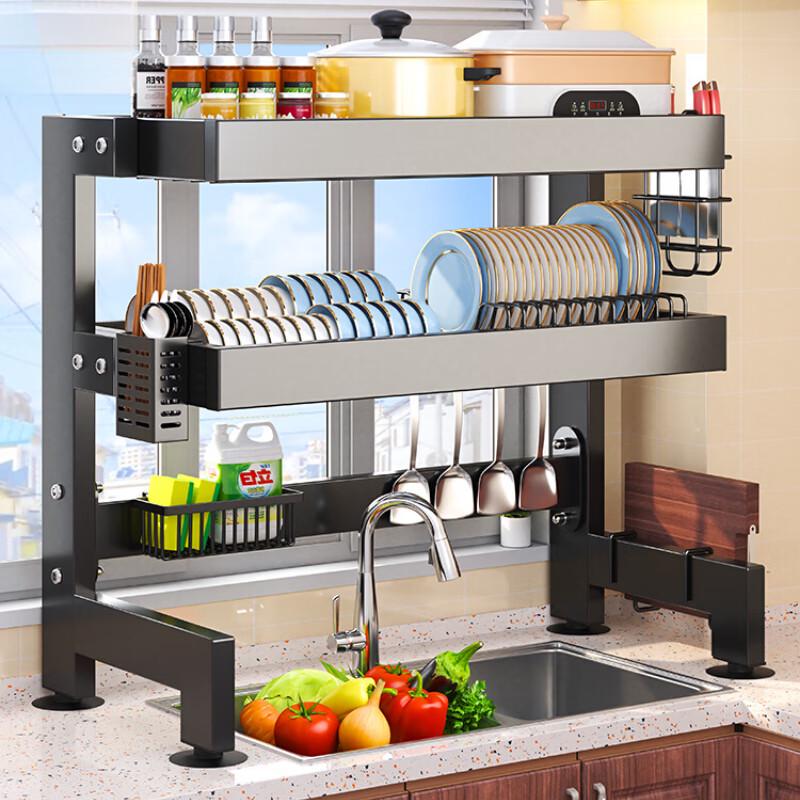 

Double-Layer Over-Sink Dish Drying Rack