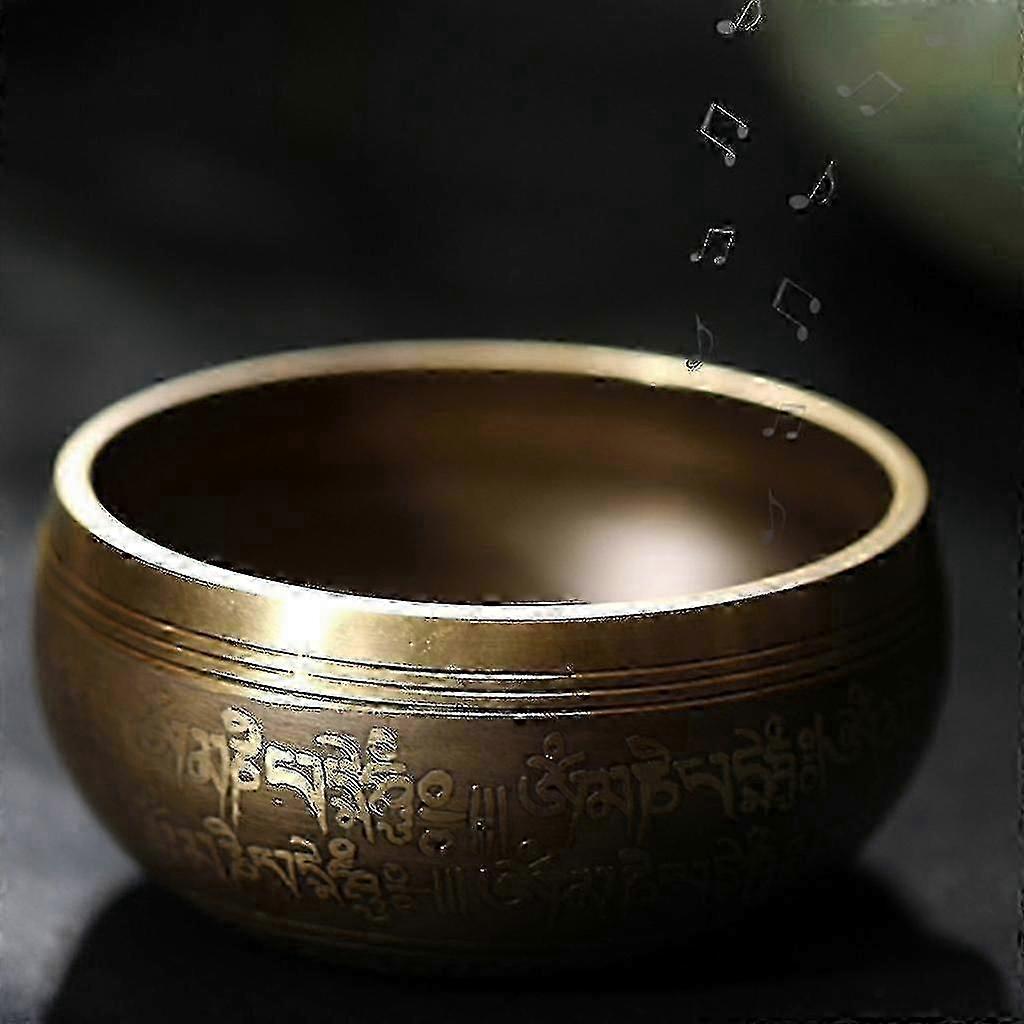 Handmade Buddha Sound Bowl Kit Sound Accessory Praying Supplies-ZZY