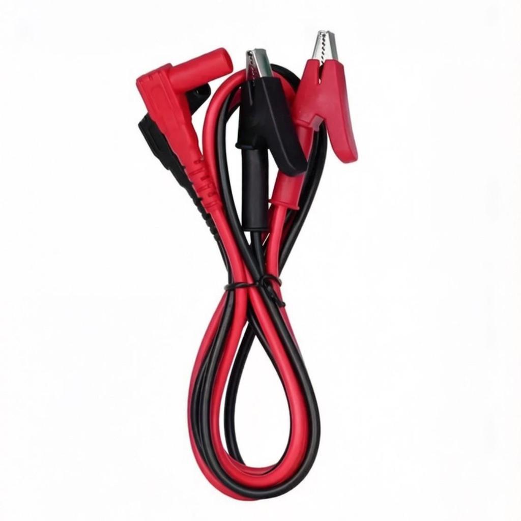 4mm Pure Copper Banana Plug & Alligator Clip DC Power Supply Test Leads for Multimeter