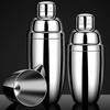 250/350/550/750ml Cocktail Wobble Cup Stainless Steel Leakproof Whiskey Wobble Cup 3 Section Heavy Duty Bartending Tools Beach