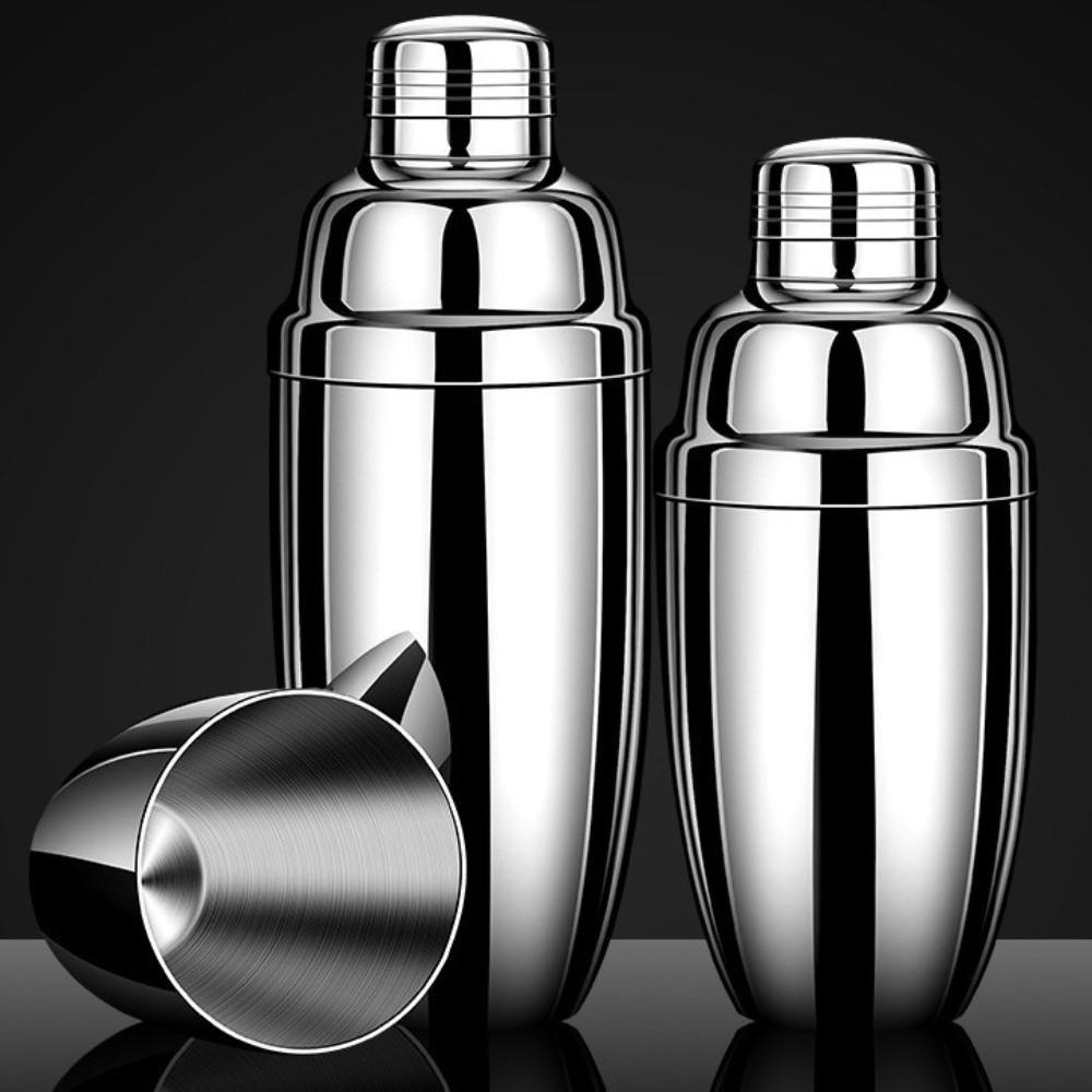 250/350/550/750ml Cocktail Wobble Cup Stainless Steel Leakproof Whiskey Wobble Cup 3 Section Heavy Duty Bartending Tools Beach