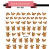 Decals Art decorations sticker Exquisite design 3D Nail Art Stickers Cute bear decorations sticker