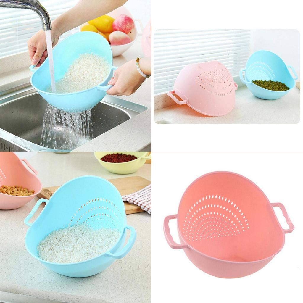 Pretty Rice Washer Strainer For Effective Vegetable Cleaning And Soaking