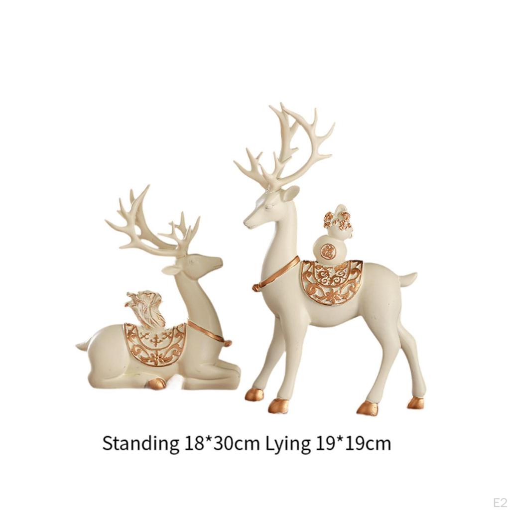Hirschfiguren für schickes Home Styling