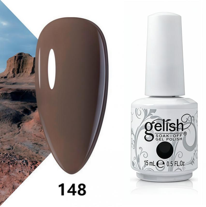 Gelish Nail Polish Set: Gel Polish, Nail Art, Press-on Nails, Base & Top Coat