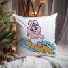 Kawaii O-Opanchu Usagi Kissenbezug Premium Komfort Wendbare Kissenhülle -Zwei in Einem Design für Jeden Raum & Autoinnenraum