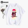 The Umbrella Academy Cha Cha Diego Vanya Luther Women T Shirts Gril Short Sleeve Casual Tops