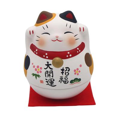 Maneki Neko Okiagari Daikainun (Mikeneko) (Kainun Seal Included)