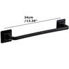 Bathroom Towel Rack Holder Self Adhesive Storage Shelf Shoe Rack Without Drilling Kitchen Cabinet Dishcloth Rack Hanger Rod