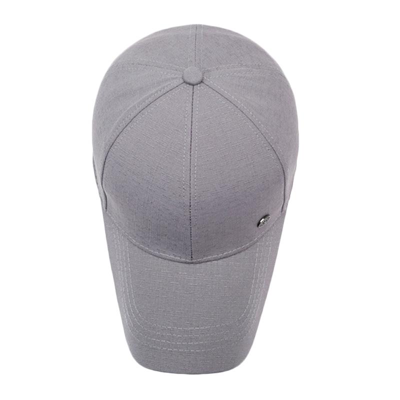 Middle-Aged Men's Baseball Cap Sun Hat Long Brim Cap Old Man Hat