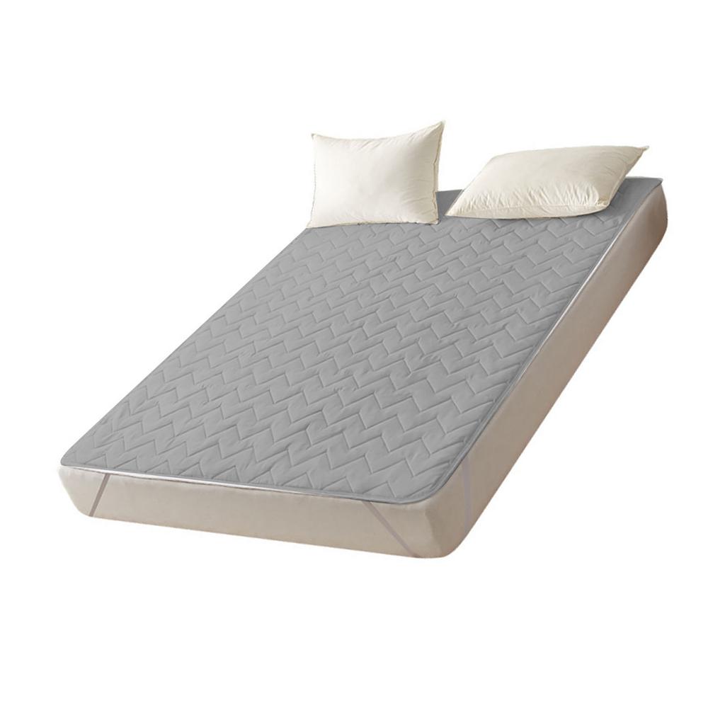Mattress Pad Professional Slip Resistance Soft Comfortable Breathable Easy Care Single Quilted Bed Topper for Home