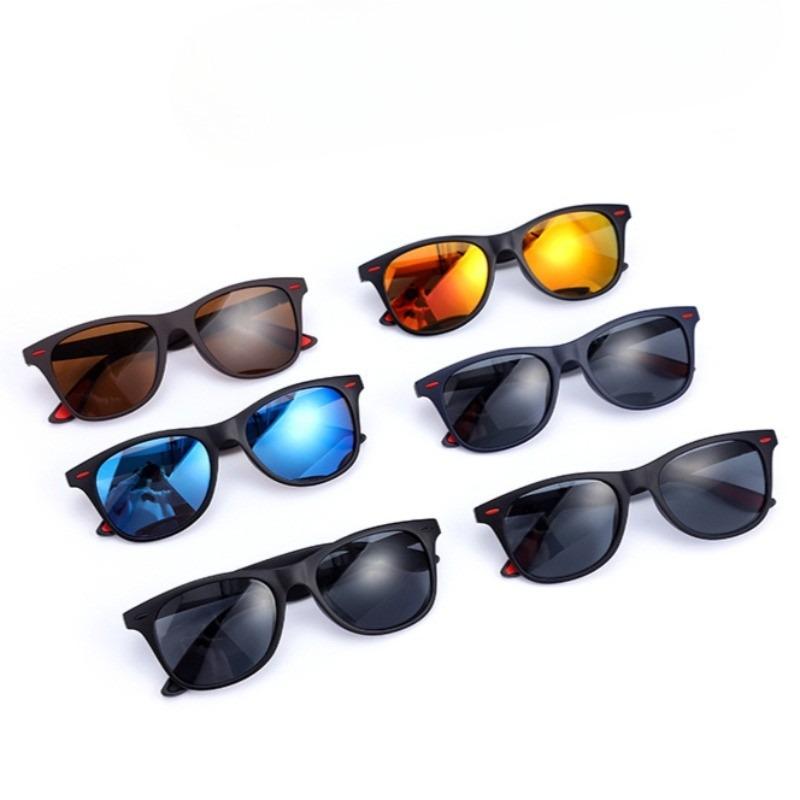 Lunettes de Soleil Mode pour Hommes Femmes Rétro Cyclisme Toutes Saisons Protection UV Lunettes Élégantes Sports d'Extérieur Lunettes de Soleil