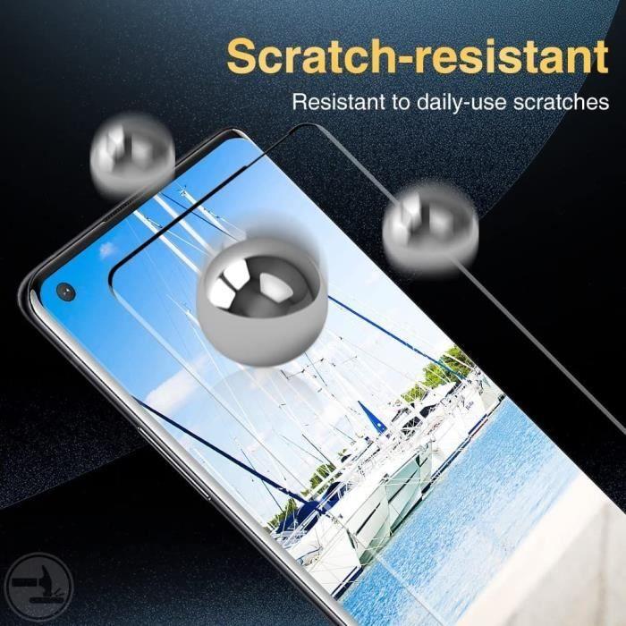 Film de protection en verre trempé - One Plus - 8 Pro - Lot de 3 - Résistant aux rayures - Haute clarté