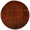 Vidaxl Tabletop, Ø 40X1.5 Cm, Round, Solid Reclaimed Wood