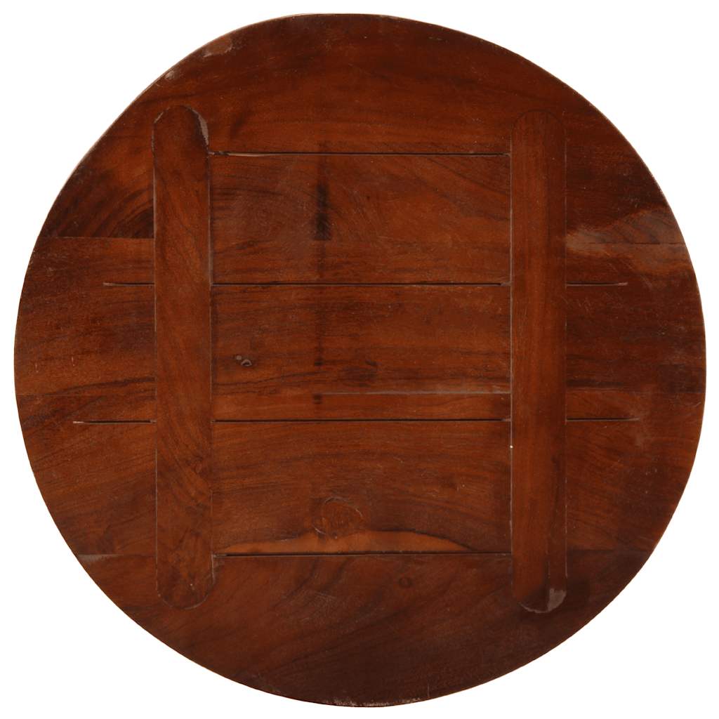 Vidaxl Tabletop, Ø 40X1.5 Cm, Round, Solid Reclaimed Wood