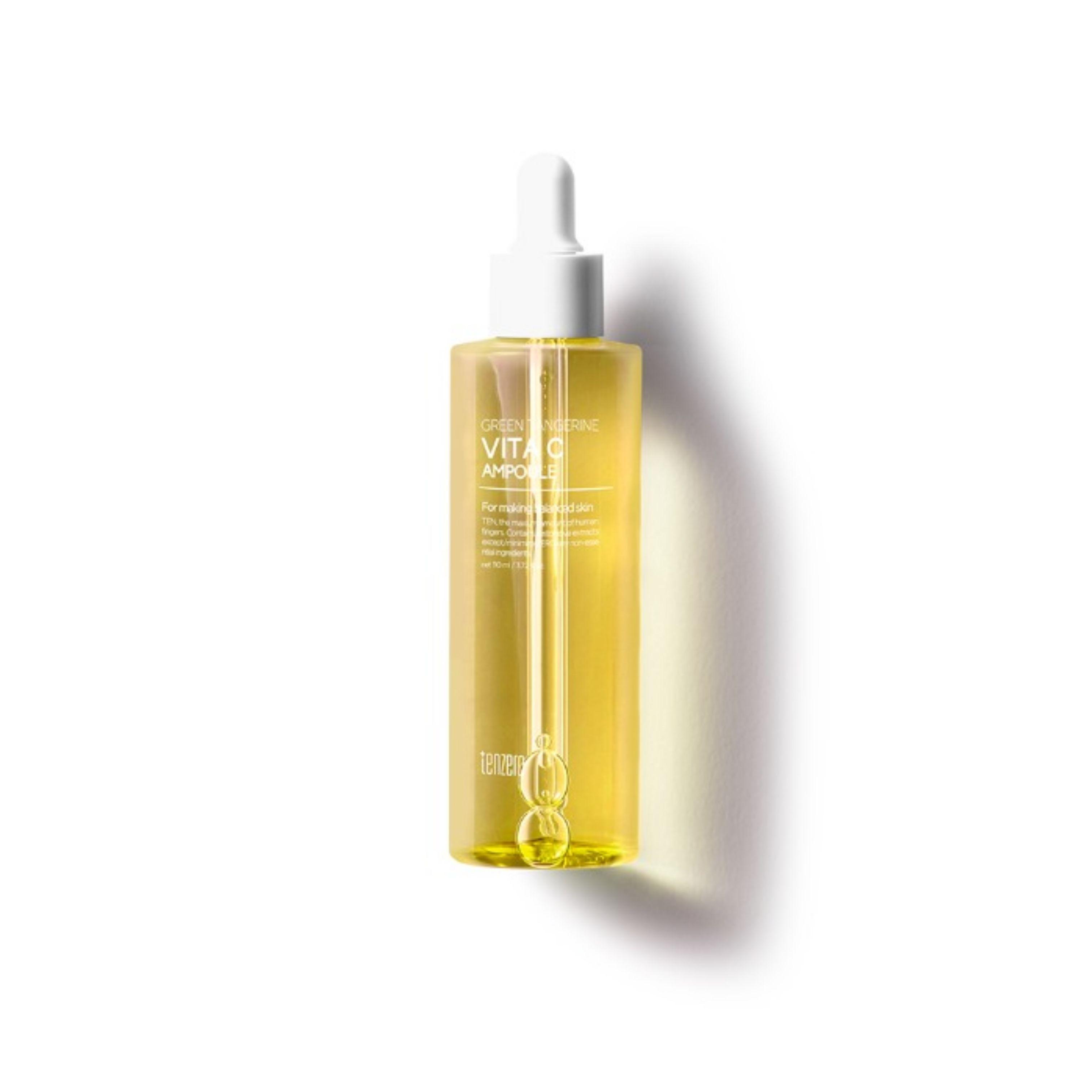 TENZERO Ampoule 110ml (Choose 1: Green Tangerine Vita C / Relief CICA / Moisture Collagen) Green Tangerine Vita C Ampoule