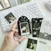 Idol Photo Card Holder Transparent Display Case for Star Chaser Campus Meal Card Storage Pendant Accessory
