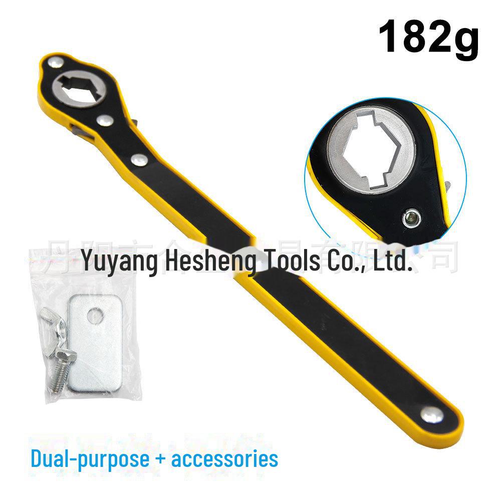 

Универсальный автомобильный кривошипный инструмент для домкрата - гаечный ключ для экономии труда