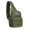 Camouflage Shoulder Bag Men's Chest Bag Outdoor Travel Convenient Water Cup Mesh Bag Shoulder Strap Adjustable
