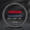 38cm For Haval H1 H2 H3 H4 H5 F7X H6 H7 H9 GMW M4 M6 F7 F50 C50 2011-2023 Jolion Carbon Fiber Leather Car Steering Wheel Cover