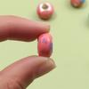 30/50/100pcs Jelly Color Mixed Garden Beads European Craft Beads Large Hole Interval Beads DIY Jewelry Bracelet Necklace Jewelry Making