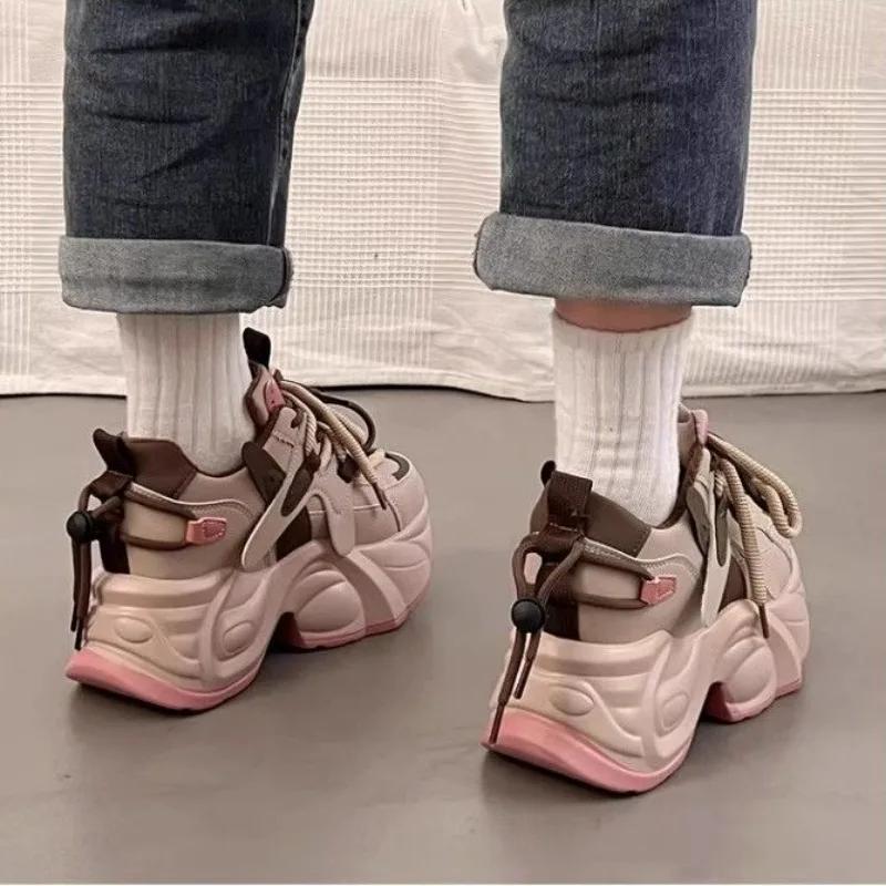 Fashion Trends 2025 Spring Autumn Sneakers Shoes for Women Designer Luxury Daily Routine Walking Offer Casual 39 Woman Footwear On Sale