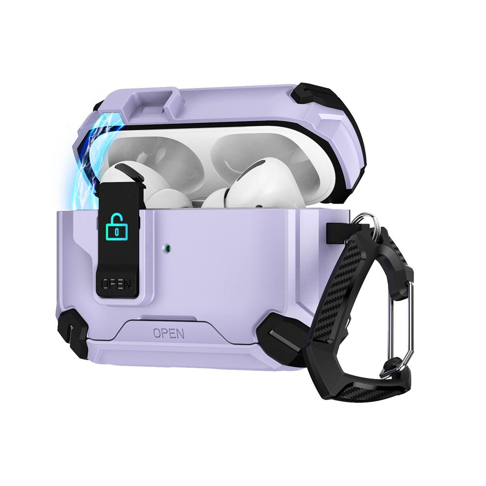 KEYSION Magnetic Automatic Switch Earphone Case for Airpods Pro 3 Pro 2 Shockproof Phone Stand Headphone Cover for AirPods 4 3 2 1